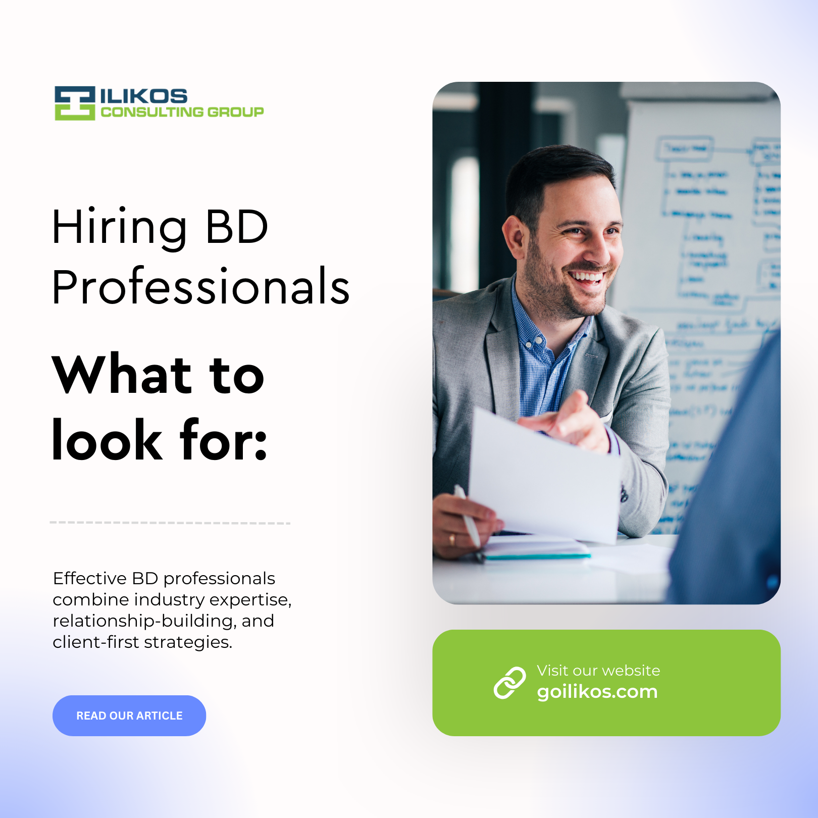 Hiring and Developing True BD Professionals for CRO Growth: What to Look For